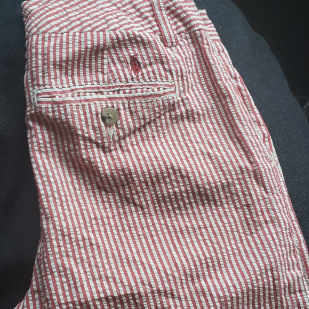 Ralph Lauren seersucker shorts size 14 boys